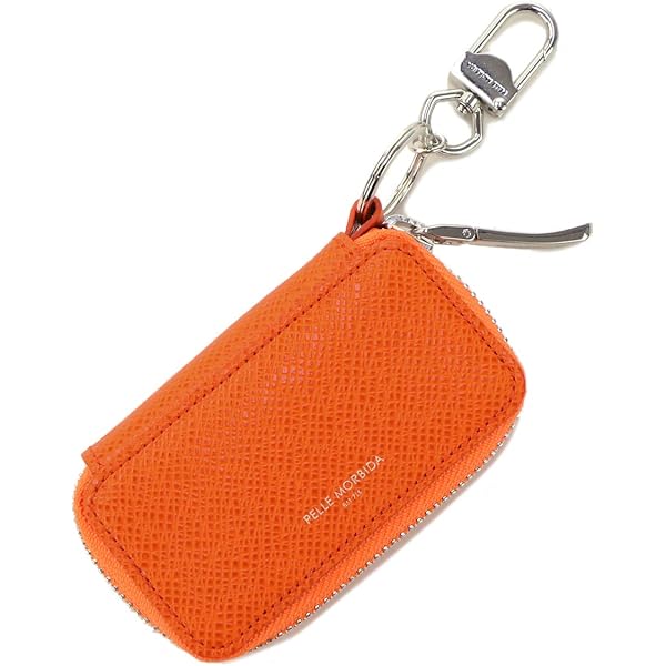 【未使用】PELLE MORBIDA・ペッレモルビダ・キーケース・オレンジ 未使用】PELLE MORBIDA・ペッレモルビダ・キーケース・オレンジ - メルカリ